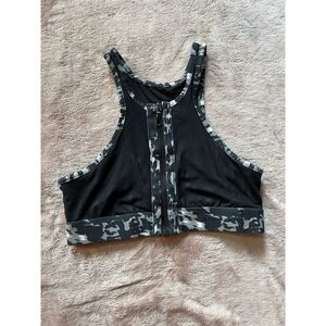 C&C Sport Army Camouflage Performance Bra Size Small